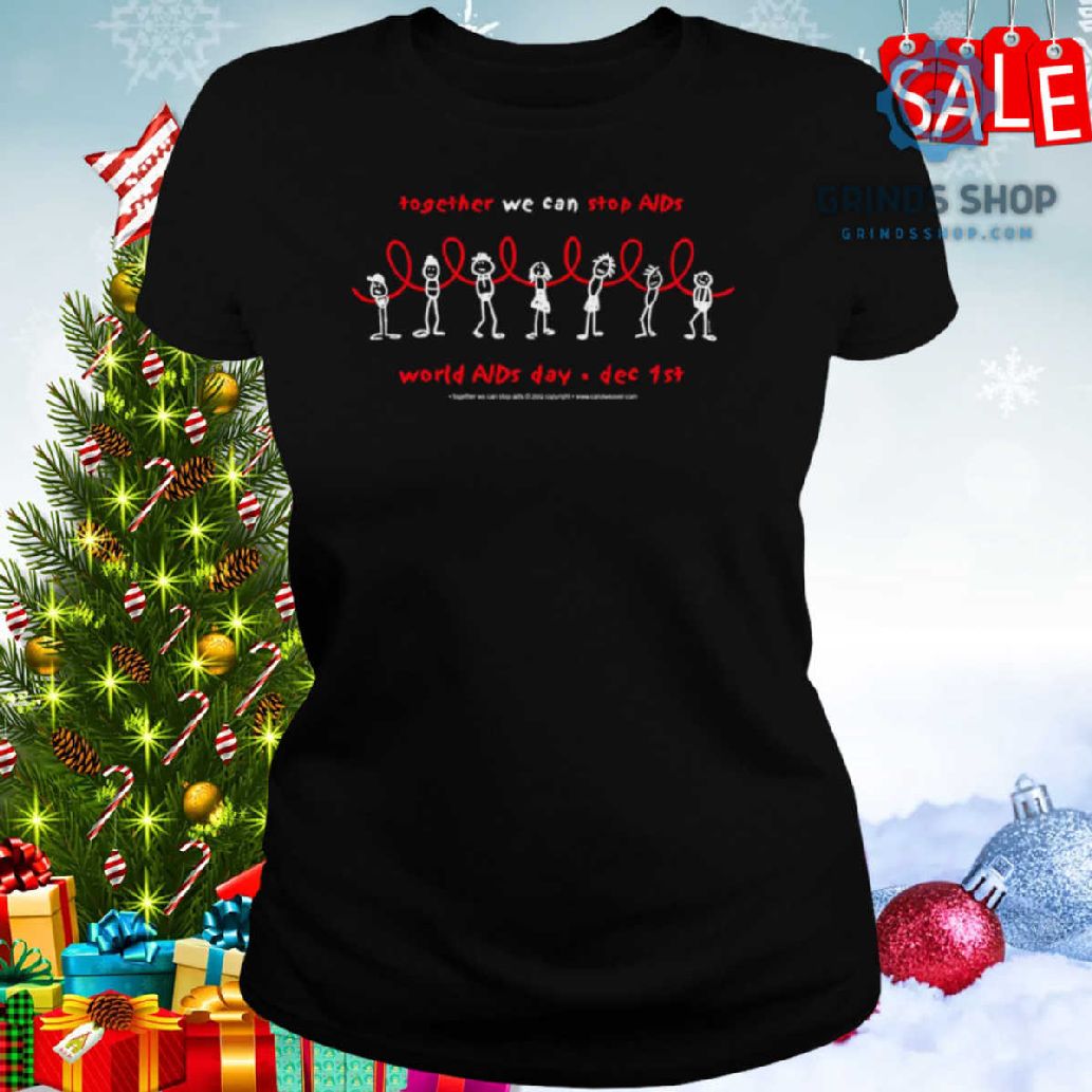 World Aids Day Together We Can Stop Shirt