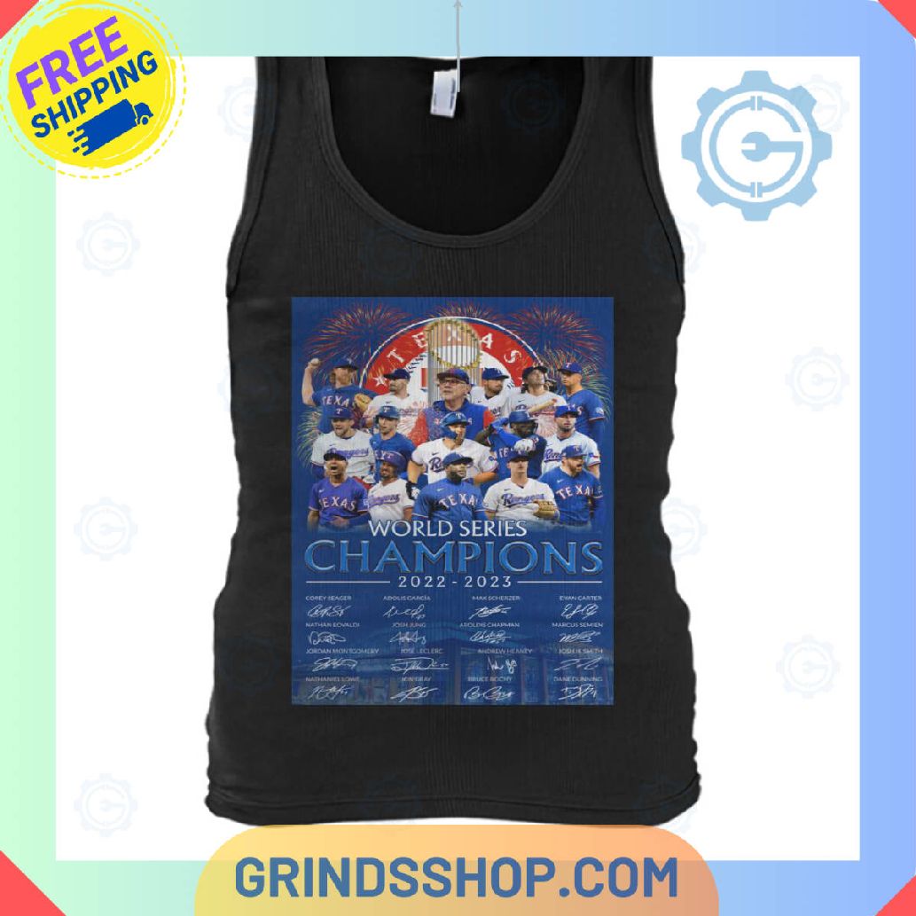 World Series Champions Texas Rangers T-Shirt