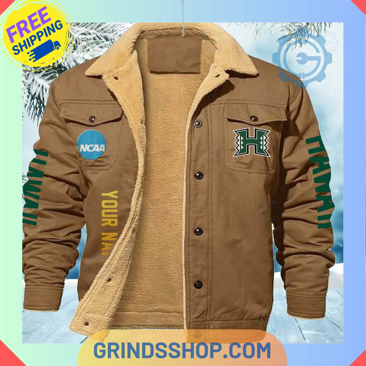 Ole Miss Rebels NCAA Fleece Leather Jacket - Grinds Shop